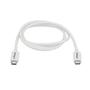 STARTECH 1M THUNDERBOLT 3 USB C CABLE 20GBPS - WHITE CABL (TBLT3MM1MW)