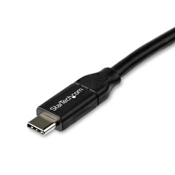 STARTECH 2M USB TYPE C CABLE WITH 5A PD - USB 2.0 - USB-IF CERTIFIED CABL (USB2C5C2M)