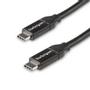 STARTECH 0.5M USB TYPE C CABLE WITH 5A USB 2.0 CABL (USB2C5C50CM)