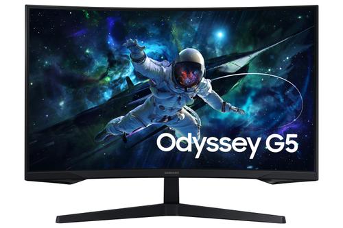 SAMSUNG 32" gamingskjerm 32CG554 2540x1440 VA, 165hz, 3000:1, FreeSync, 2xHDMI/DP (LS32CG554EUXEN)