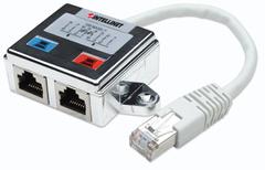 INTELLINET Splitter 2-Port FTP silber