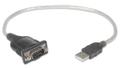 MANHATTAN Converter,  USB to Serial, USB  A-male/ DB9-male,  Silver, Blister (205146)
