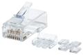 INTELLINET 80-Pack Cat6 RJ45 Modular 