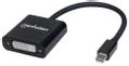MANHATTAN MH Adapter, DisplayPort, Mini-DP-Male/DVI29-Female, Black, P