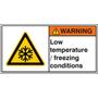 BRADY ISO Safety Sign - Low