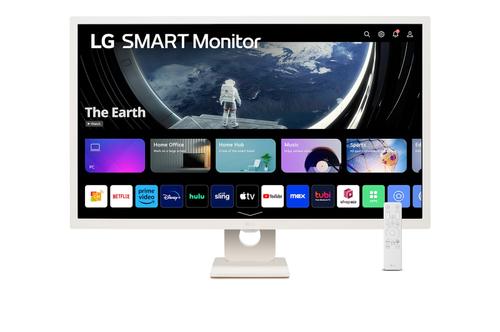 LG 32SR50F-W 31.5 IPS LED smart monitor fehér (32SR50F-W)
