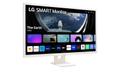 LG 32SR50F-W 31.5 IPS LED smart monitor fehér (32SR50F-W)