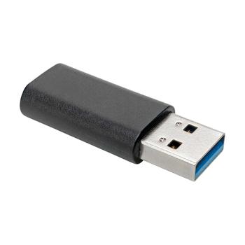 EATON Tripp Lite USB-C to USB-A Adapter (F/M), USB 3.2 Gen 2 (10 Gbps) - USB-adapter - 24 pin USB-C (hona) till USB typ A (hane) - USB 3.2 Gen 2 / Thunderbolt 3 - 0.9 A - upp till 10 Gbps dataöverföringshas (U329-000-10G)