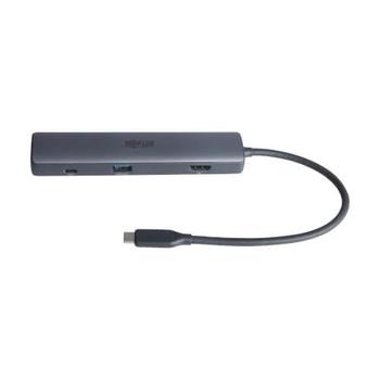 EATON Tripp Lite USB-C Multiport Adapter - 8K HDMI, 3 USB-A Hub Ports, 100W PD Charging, HDR, HDCP 2.3 - Dockningsstation - USB-C - HDMI, DP (U442-DOCK40-5)