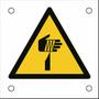 BRADY ISO Safety Sign - Warning