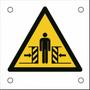 BRADY ISO Safety Sign - Warning