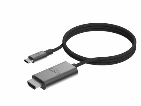 LINQ ELEMENTS LINQ USB-C to HDMI 8K/60Hz Adapter Cable 2m Black (LQ48026)