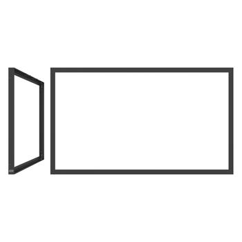 SMS 86L/P Casing Frame BL Black RAL9005 BestÃ¤llningsvara (700-012-1)