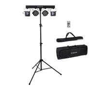 JB SYSTEMS USB PARTYSET Lyspakke 2 x LED par, 2 x Effekter, Stativ og bag