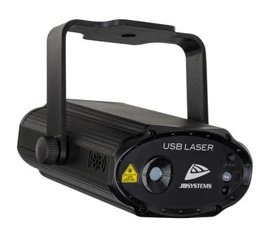 JB SYSTEMS USB LASER Grønn + Rød 30mW grønn + 80mW rød. USB-C inn (B06218)