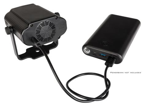 JB SYSTEMS USB LASER Grønn + Rød 30mW grønn + 80mW rød. USB-C inn (B06218)