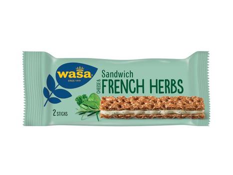 Wasa Knekkebrød WASA Sandwich franske urter (8498*24)