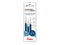 PENTEL Refill geleroller PENTEL 0,7mm blå (3)