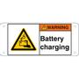 BRADY ISO Safety Sign - Battery