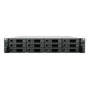 SYNOLOGY SA3400D - NAS server - 12 bays - rack-mountable - SAS - RAID RAID 0, 1, 5, 6, 10, JBOD, 5 hot spare, 6 hot spare, 10 hot spare, 1 hot spare, RAID F1, F1 hot spare - RAM 16 GB - Gigabit Ethernet / 10