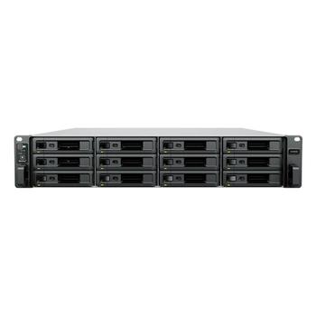 SYNOLOGY SA3400D - NAS server - 12 bays - rack-mountable - SAS - RAID RAID 0, 1, 5, 6, 10, JBOD, 5 hot spare, 6 hot spare, 10 hot spare, 1 hot spare, RAID F1, F1 hot spare - RAM 16 GB - Gigabit Ethernet / 10 (SA3400D)