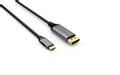 Elivi USB C til DisplayPort kabel 2meter Svart, 4k@60hz (ELV-USBCDP-020B)