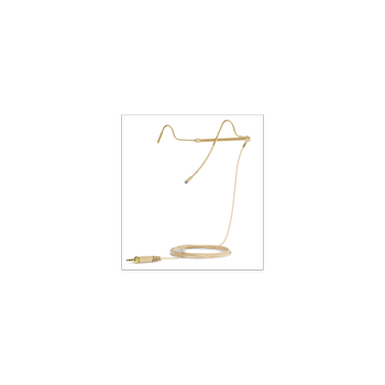 SENNHEISER HS 2 BE EW Mik Bøyle Beige med 3,5mm minijack for EW (508882)