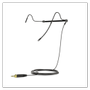 SENNHEISER HS 2 BK EW Mik Bøyle Sort med 3,5mm minijack for EW