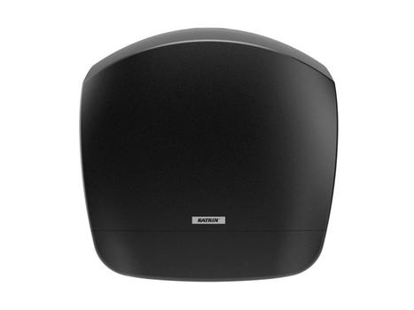 KATRIN Toiletpapirdispenser ruller, Katrin S Gigant, sort 239mmx151mm x 245mm (82155)