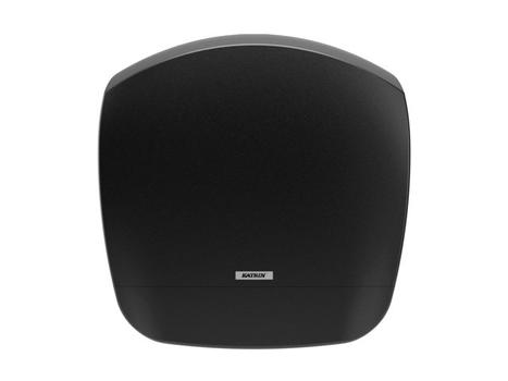 KATRIN Toiletpapirdispenser ruller, Katrin L Gigant, sort 342mmx149mm x 356mm (82186)