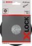 BOSCH X-LOCK-bagskive,  125 mm, hård 125 mm, 12.250 o/min (2608601716)