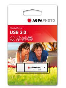 AGFAPHOTO USB 2.0 silver    16GB (10513)