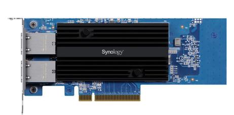 Synology E10G30-T2 - 2x10GbE RJ-45 nettverksmodul PCIe 3.0 x8 (E10G30-T2)