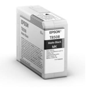 EPSON n T8508 - 80 ml - matte black - original - ink cartridge (C13T85080N)