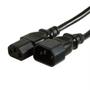 DELL l - Power cable - IEC 60320 C14 to power IEC 60320 C13 - AC 250 V - 2 m - for EqualLogic FS7600, FS7610, PowerEdge T330, PowerVault MD1420, Storage SC200, SC400, SC420