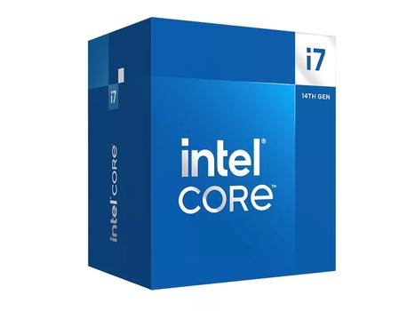Intel Core i7-14700, 33MB SmartCache LGA1700, Intel UHD Graphics 770, 65W-219W, boks med kjøler (BX8071514700)
