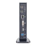 StarTech Dual Monitor USB 3.0 Laptop Docking Station with HDMI/ DVI/ VGA & 6xUSB Ports - Universal USB Dock for Mac & Windows - Black (USB3SDOCKHD) - dokkingstasjon - USB - 1GbE (USB3SDOCKHD)