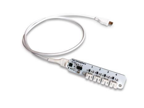 Nexmosphere X-Touch 4 push button/ LED interface 180cm cable (XT-B4N6)