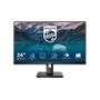 PHILIPS 23,8, 1920x1080,  VA, Flat, H/A 130 MM, 4 ms GtG, , 75 Hz, , USB HUB, SPEAKERS,  -, Low Blue Light,  -, DPx1,  -, HDMIx1,  -, Brightness 300 cd/m2, TCO 9, S-LINE (242S9JML/00)