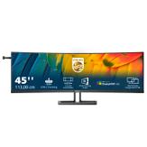 Philips 45" buet 32:9 SuperWide-skjerm med USB-C (45B1U6900C/00)