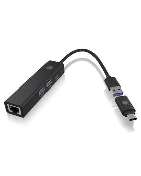 ICY BOX Wired Usb 3.2 Gen 1 (3.1 Gen  (IB-HUB1439-LAN)