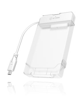 ICY BOX Adapter Kabel IcyBox 6,3cm SATA SSD -> USB 3.0 Type C (wh) (IB-AC703-C)