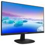 PHILIPS V-line 243V7QJABF - LED monitor - 24" (23.8" viewable) - 1920 x 1080 Full HD (1080p) @ 60 Hz - IPS - 250 cd/m² - 1000:1 - 5 ms - HDMI, VGA, DisplayPort - speakers - textured black (243V7QJABF/00)