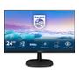 PHILIPS V-line 243V7QJABF - LED monitor - 24" (23.8" viewable) - 1920 x 1080 Full HD (1080p) @ 60 Hz - IPS - 250 cd/m² - 1000:1 - 5 ms - HDMI, VGA, DisplayPort - speakers - textured black (243V7QJABF/00)