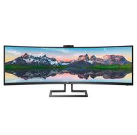 Philips 32:9 SuperWide kurvet 49" 5120x1440 (Dual QHD) - DisplayHDR 400, Windows Hello pop-up-webkamera