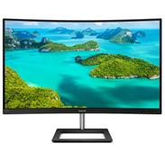PHILIPS E-line 325E1C - LED monitor - curved - 32" (31.5" viewable) - 2560 x 1440 QHD @ 75 Hz - VA - 250 cd/m² - 3000:1 - 4 ms - HDMI, VGA, DisplayPort - textured black