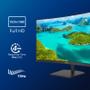 PHILIPS E-line 241E1SC - LED monitor - curved - 24" (23.6" viewable) - 1920 x 1080 Full HD (1080p) @ 75 Hz - VA - 240 cd/m² - 3000:1 - 4 ms - HDMI, VGA - textured black (241E1SC/00)