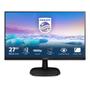 PHILIPS V-line 273V7QDSB - LED monitor - 27" - 1920 x 1080 Full HD (1080p) @ 60 Hz - IPS - 250 cd/m² - 1000:1 - 5 ms - HDMI, DVI-D, VGA - textured black (273V7QDSB/00)