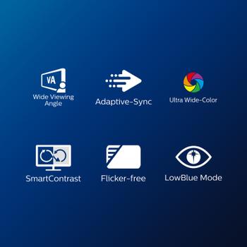 PHILIPS E-line 328E1CA - LED monitor - curved - 32" (31.5" viewable) - 3840 x 2160 4K @ 60 Hz - VA - 250 cd/m² - 2500:1 - 4 ms - 2xHDMI, DisplayPort - speakers - textured black (328E1CA/00)