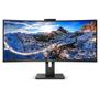 PHILIPS P Line 346P1CRH 34 Inch Ultra Wide Quad HD 3440 x 1440 Pixels 100Hz Refresh Rate USB C LED Monitor (346P1CRH/00)